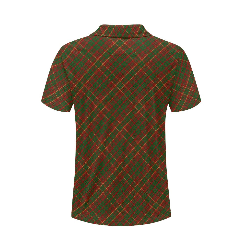 Clan MacRurie Tartan Bias Polo