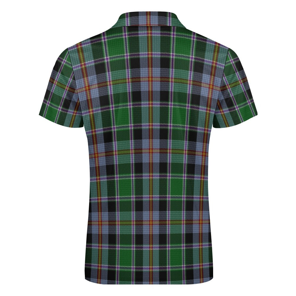 US State - Colorado Tartan Short sleeve polo shirt