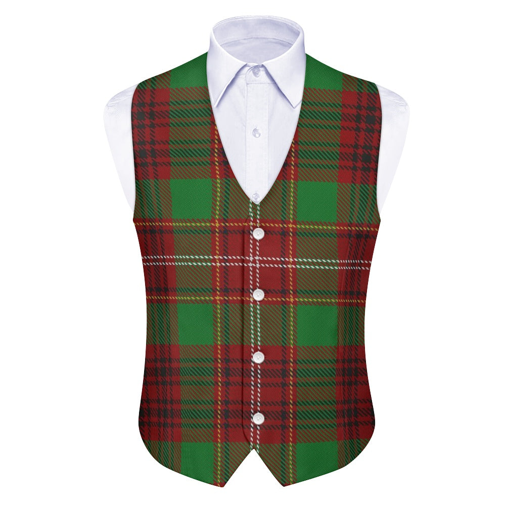 Clan Ainslie Tartan Suit vest jacket