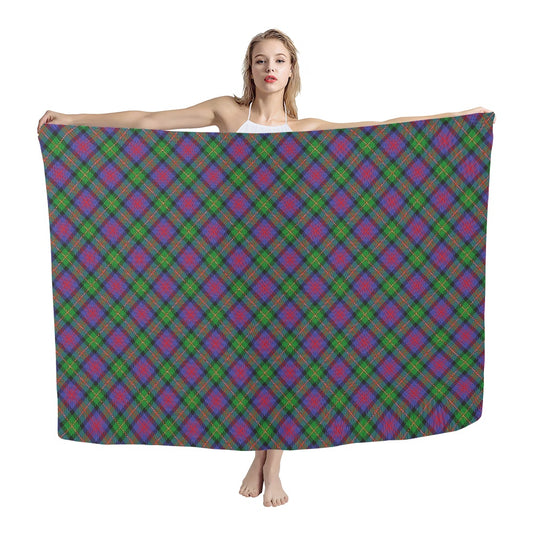Clan Logan Tartan Bias Chiffon Scarf