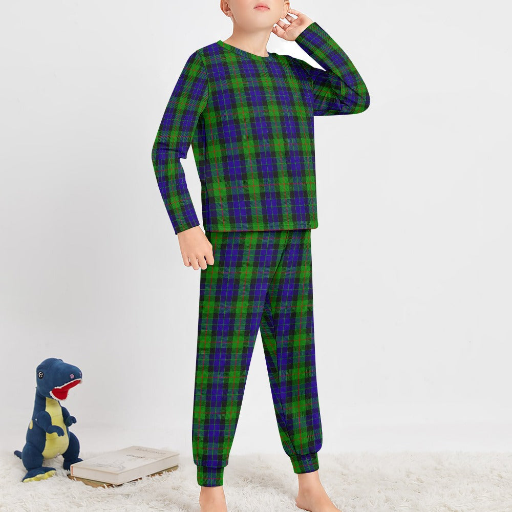 Clan Gunn Tartan Boy's Pajama suit