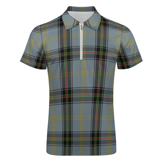 Clan Bell Tartan Short sleeve polo shirt