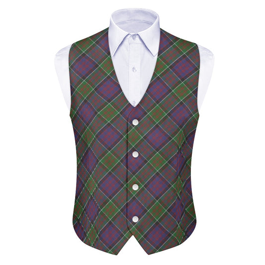 Clan Macdonald of Clanranald Tartan Suit vest jacket
