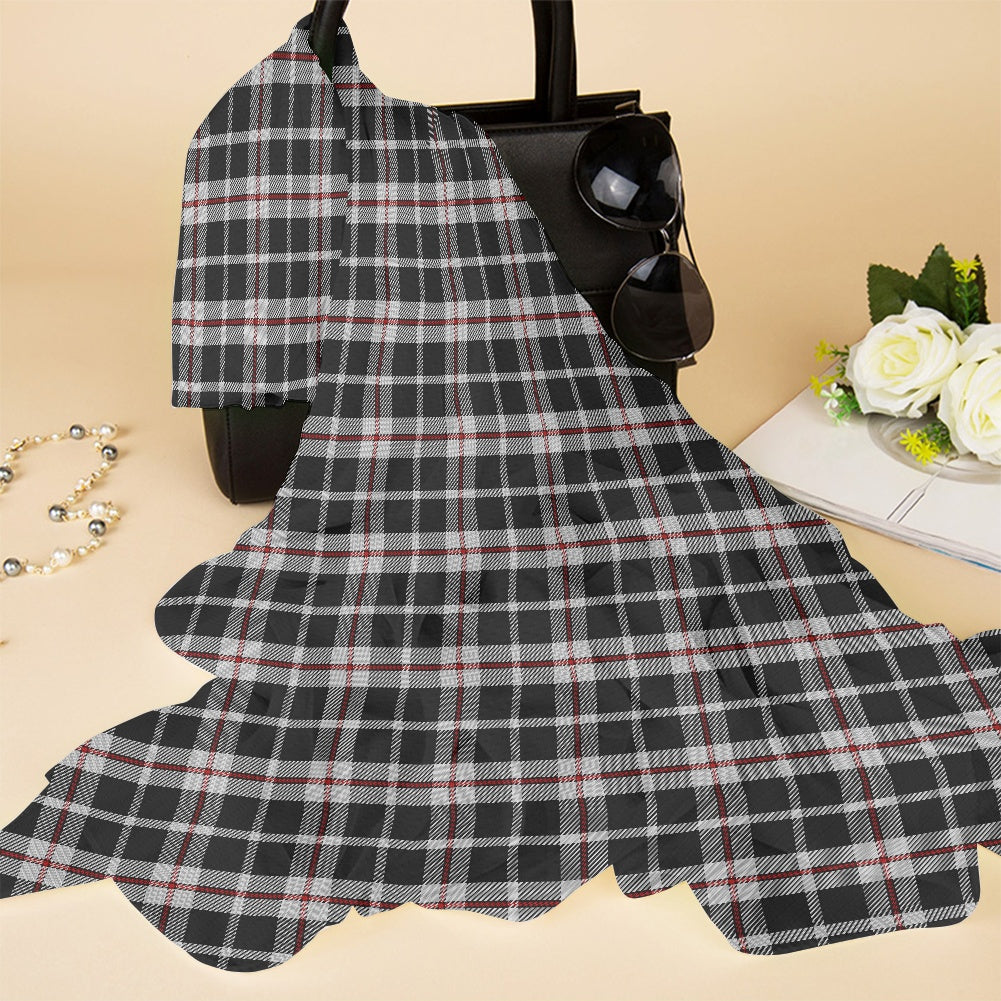Cornish - St Piran's Tartan Chiffon Scarf