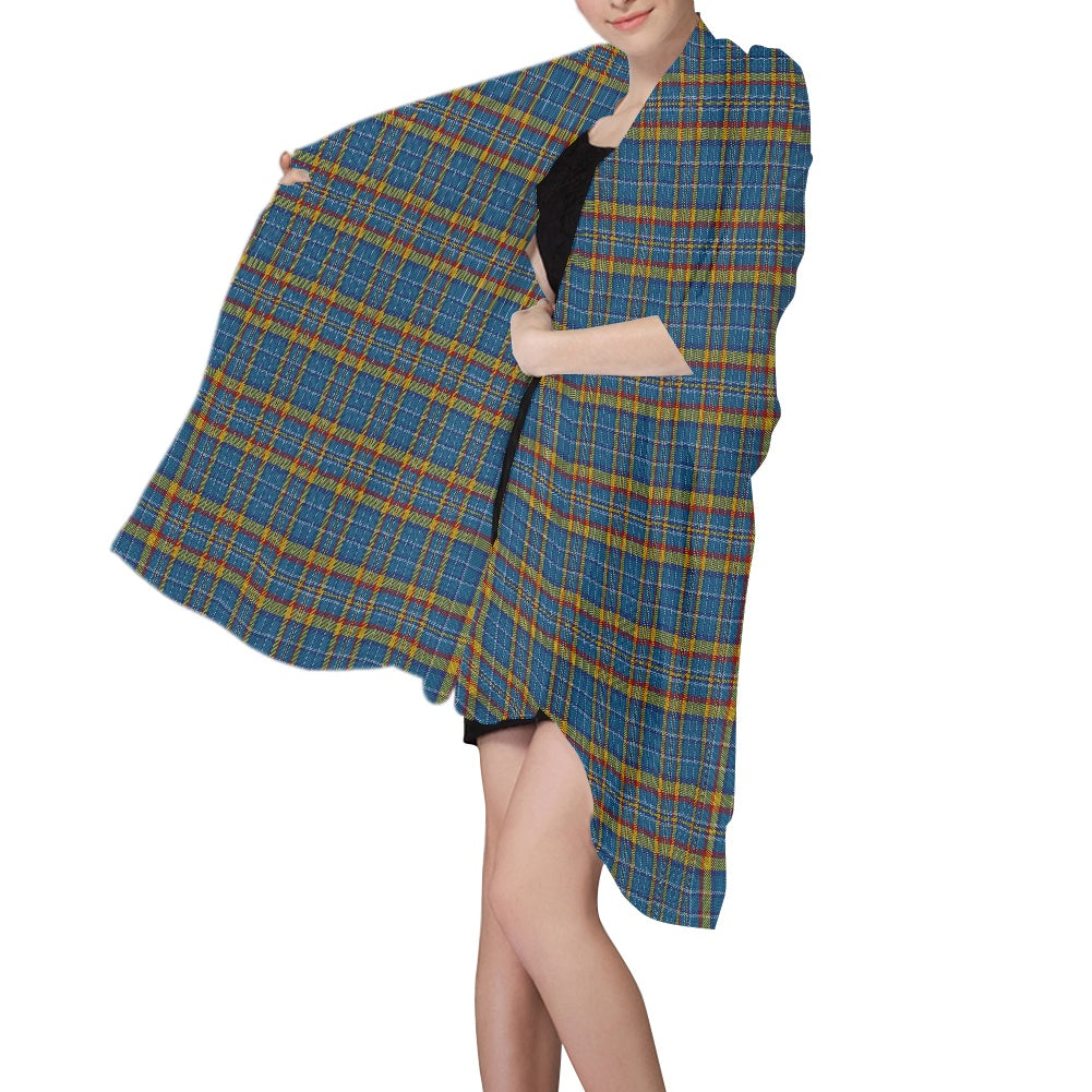 Clan Healy Tartan Chiffon Scarf