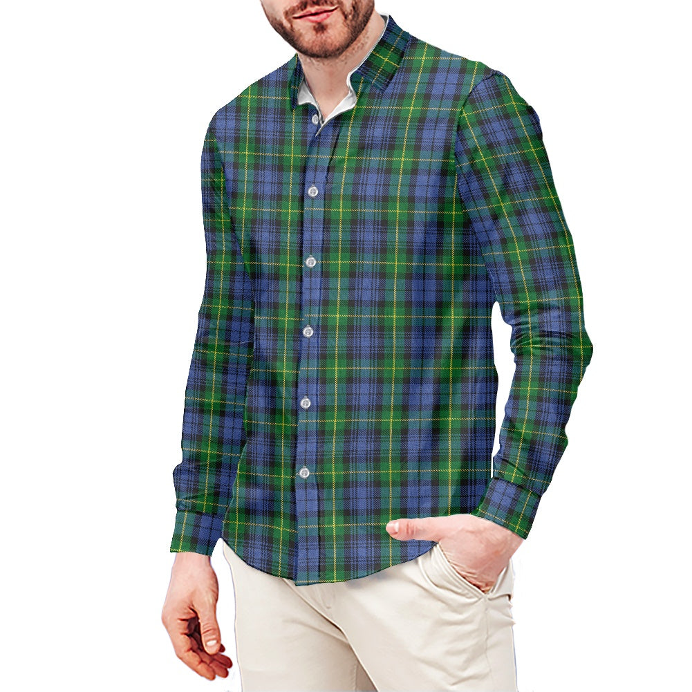 Clan Gordon Tartan Men's long-sleeved shirt