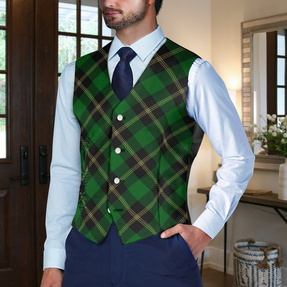 Clan Donoghue Tartan Suit vest jacket