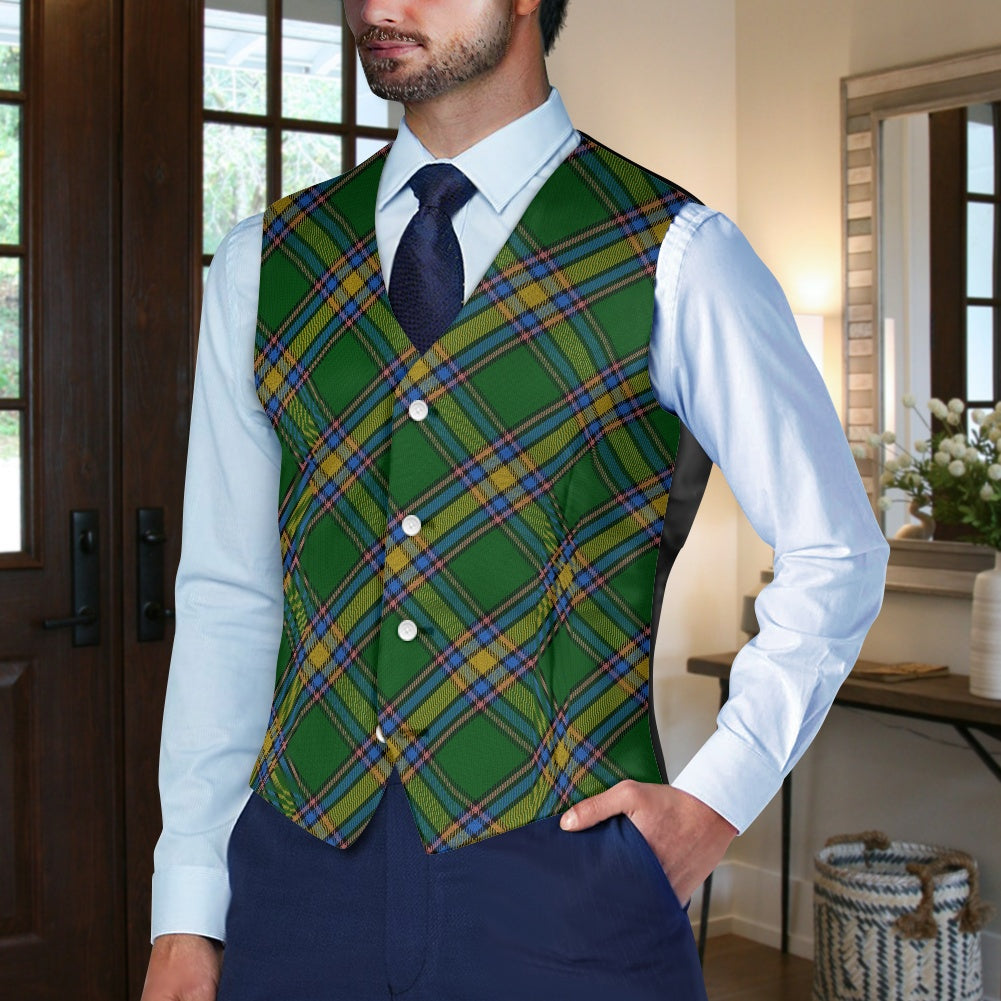 Canada - Alberta Tartan Suit vest jacket