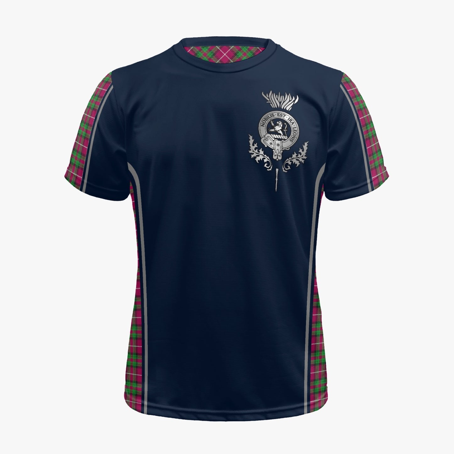 Clan Stewart of Bute Crest & Tartan Soccer Jersey