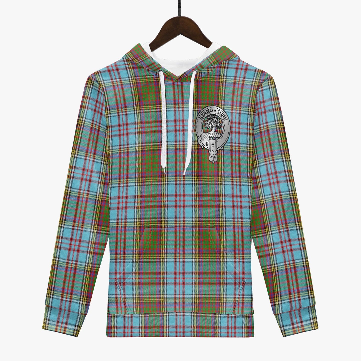 Clan Anderson Crest & Tartan Unisex Hoodie