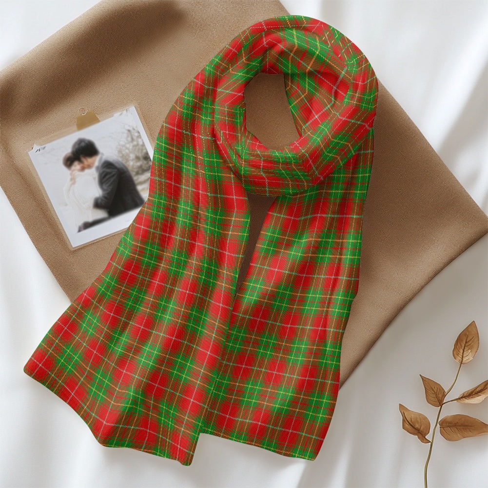 Clan Burnett Tartan Fluffy scarf