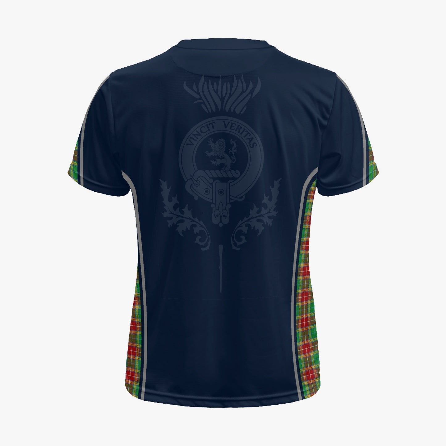 Clan Baxter Crest & Tartan Soccer Jersey