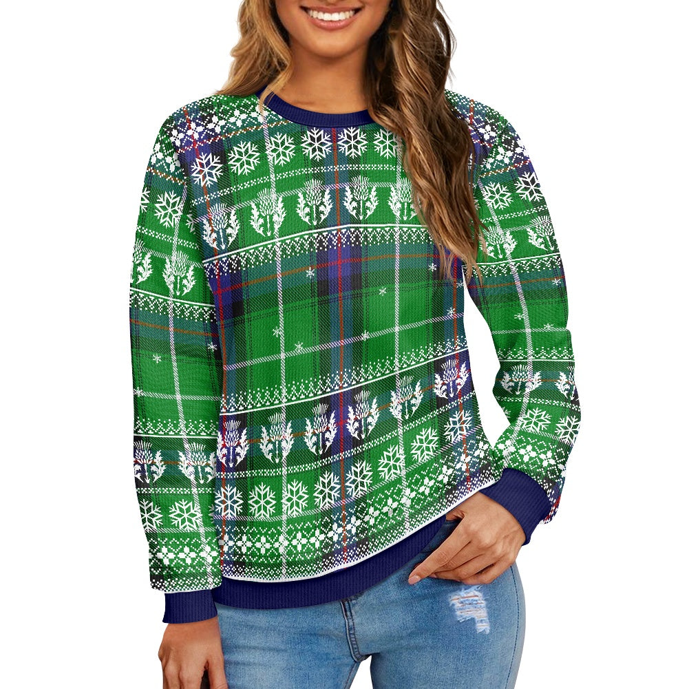 Clan MacDonald Tartan Christmas Ugly Sweater