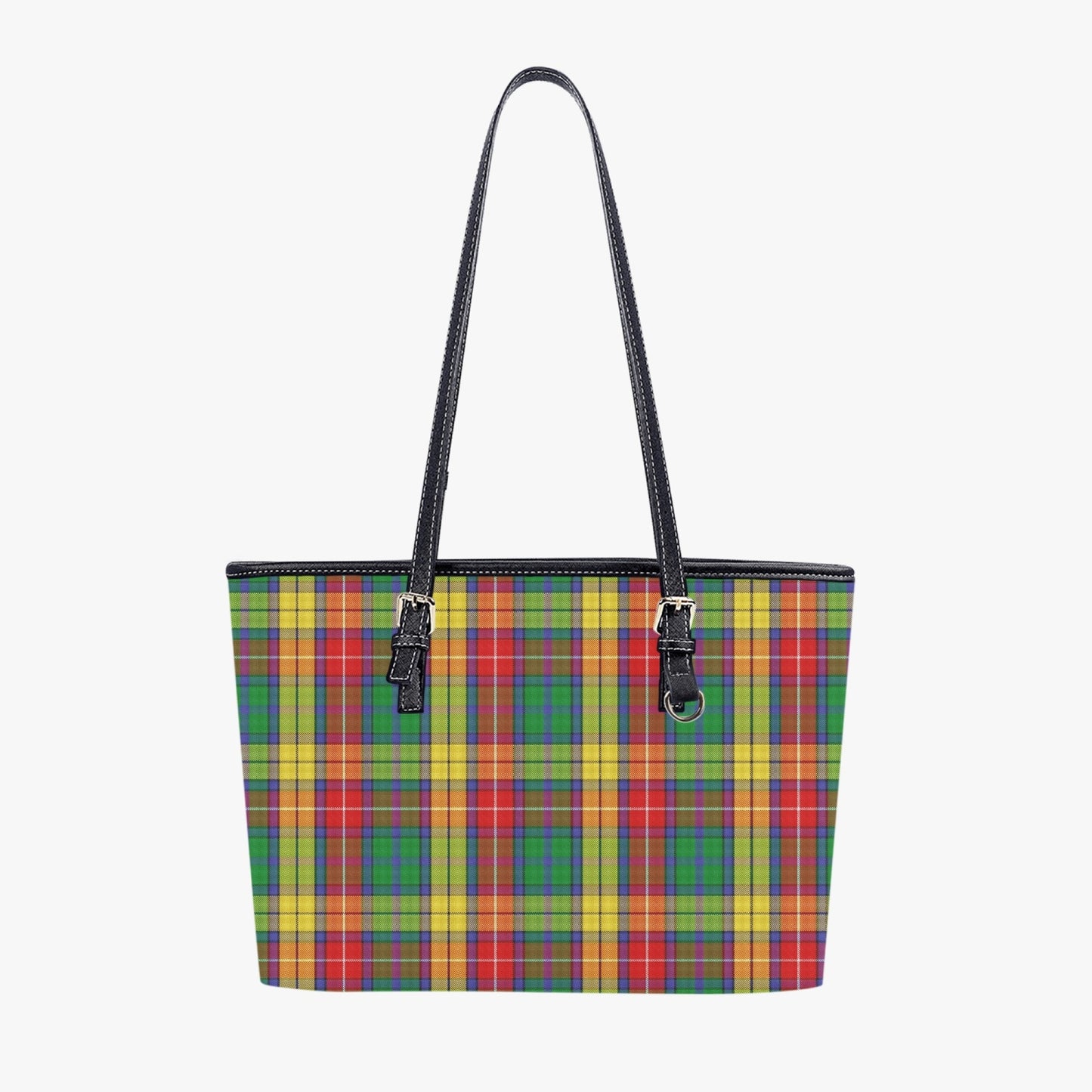 Clan Buchanan Large Leather Tote Bag