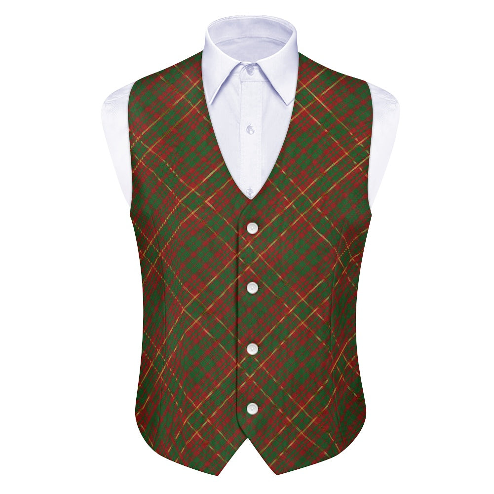 Clan MacRurie Tartan Bias Suit vest jacket