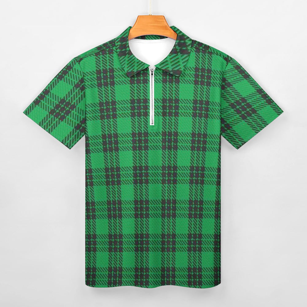 Clan Graham Tartan Short sleeve polo shirt