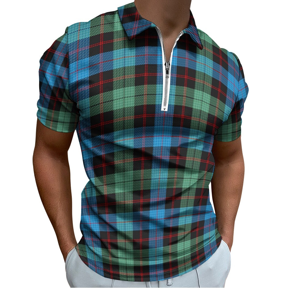 Clan Guthrie Tartan Short sleeve polo shirt