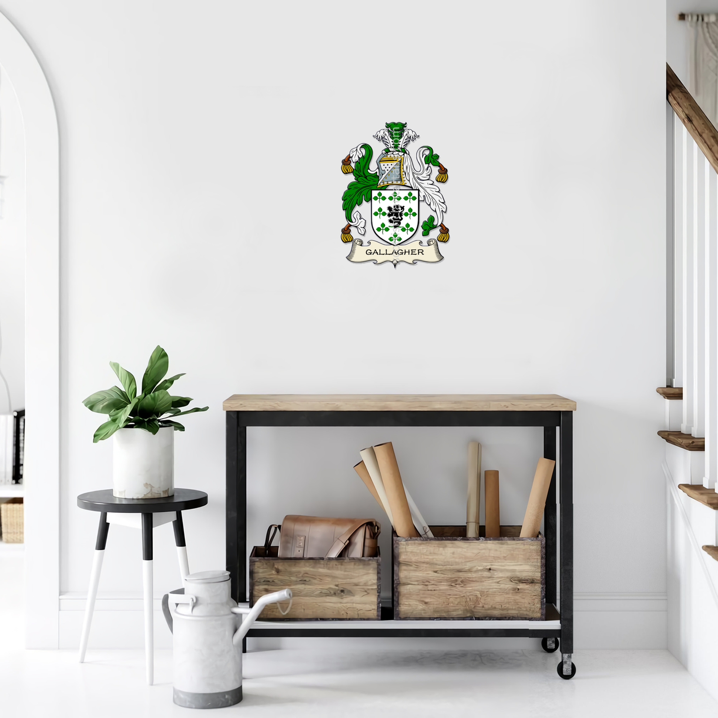 Irish Arms - Gallagher | Metal Wall Art