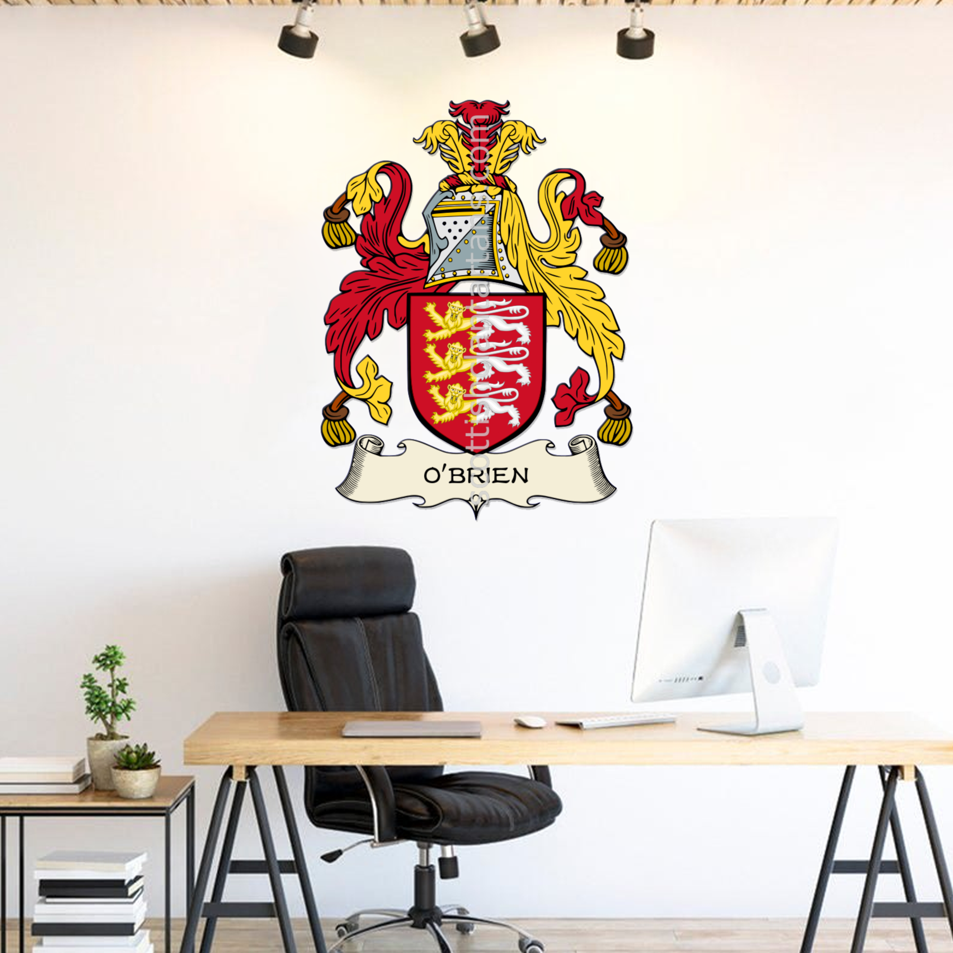 Irish Arms - O'Brien | Metal Wall Art