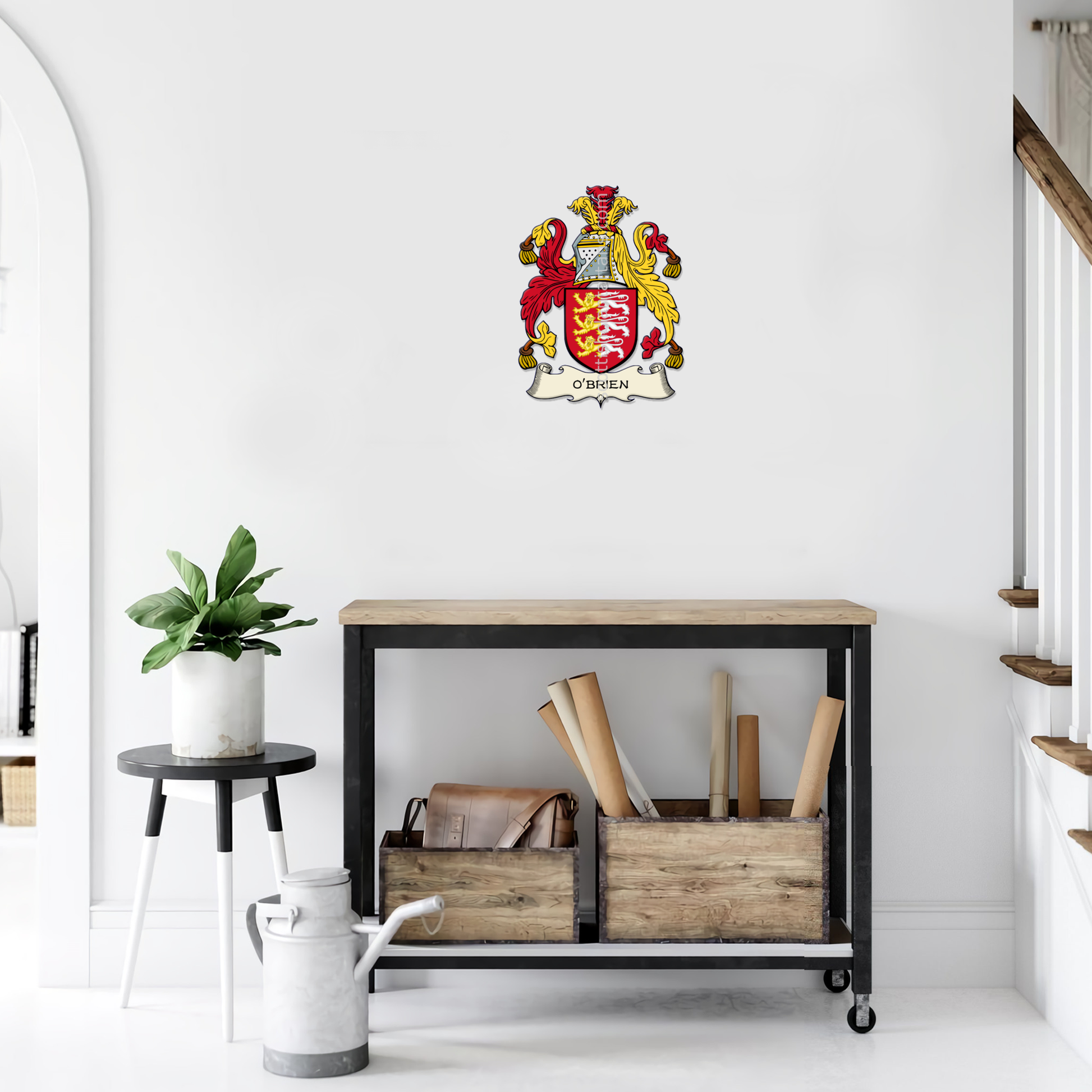 Irish Arms - O'Brien | Metal Wall Art