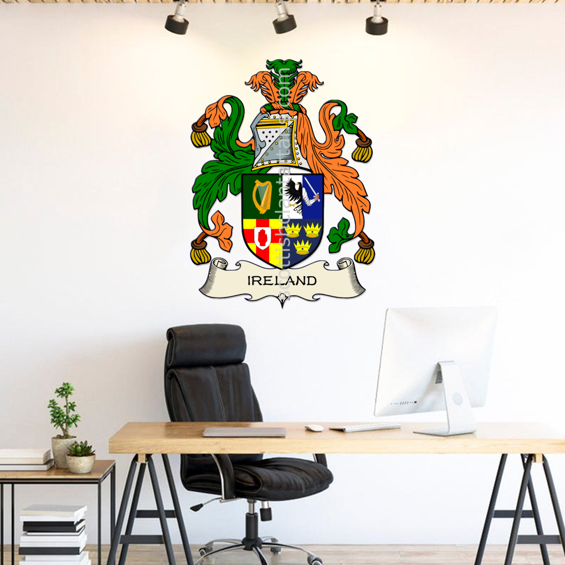 Irish Arms - Ireland | Metal Wall Art