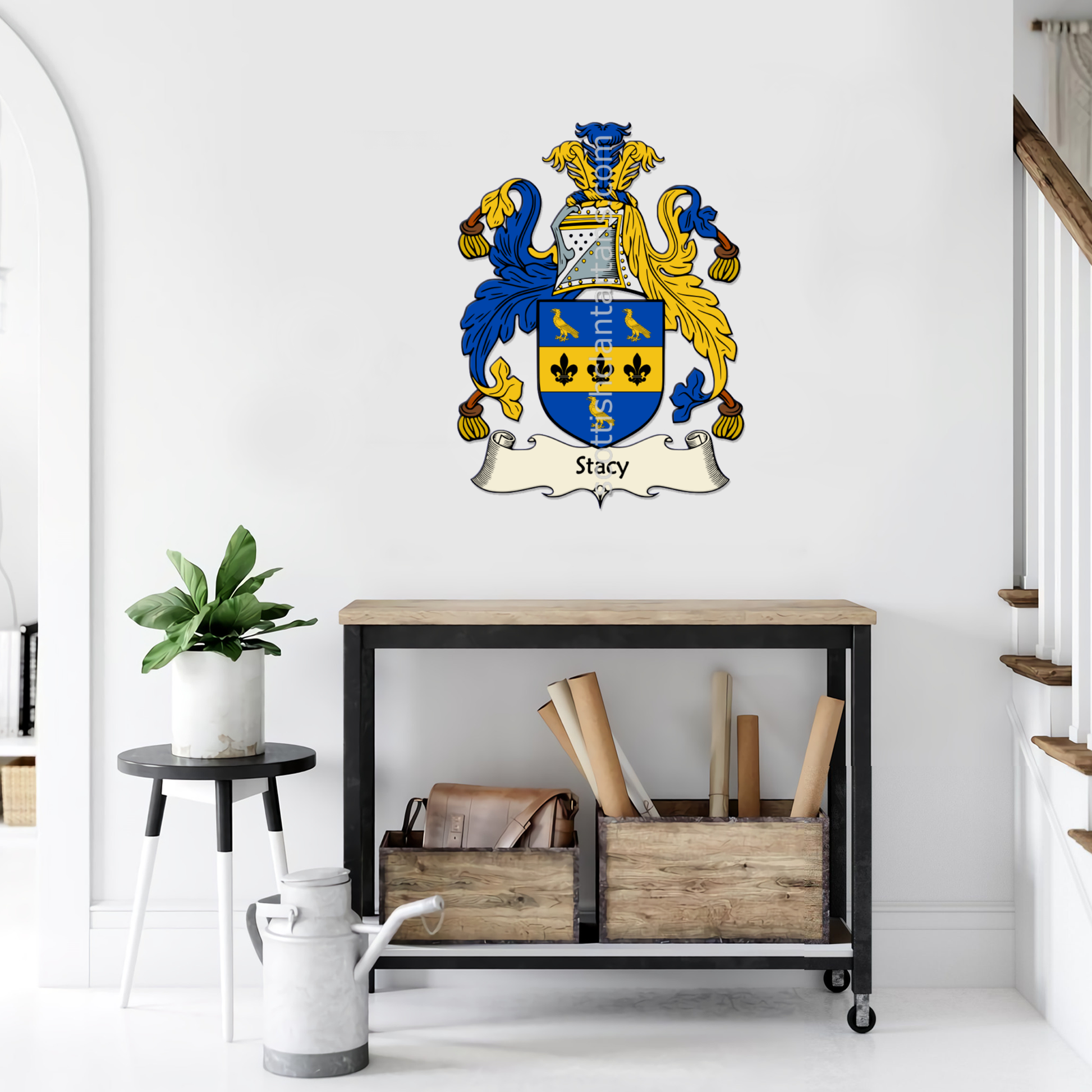 Irish Arms - Stacy | Metal Wall Art