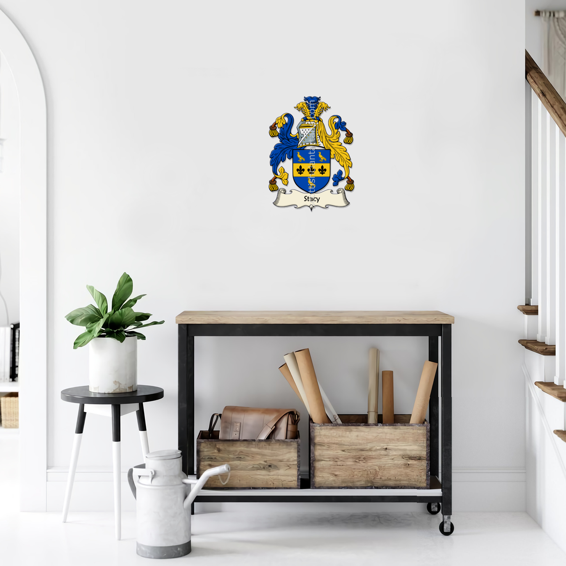 Irish Arms - Stacy | Metal Wall Art