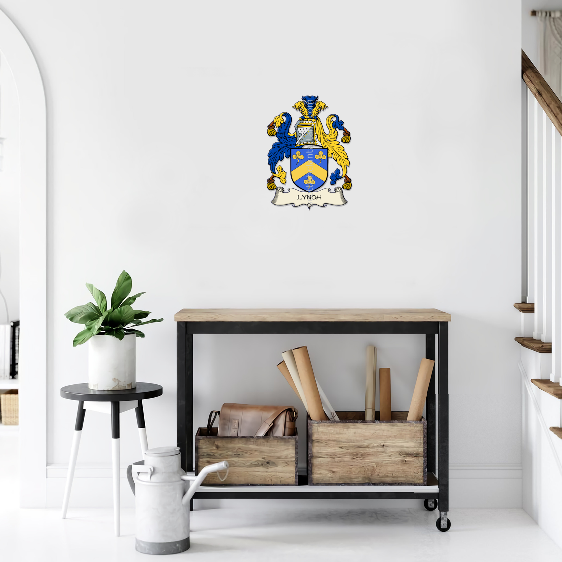 Irish Arms - Lynch | Metal Wall Art