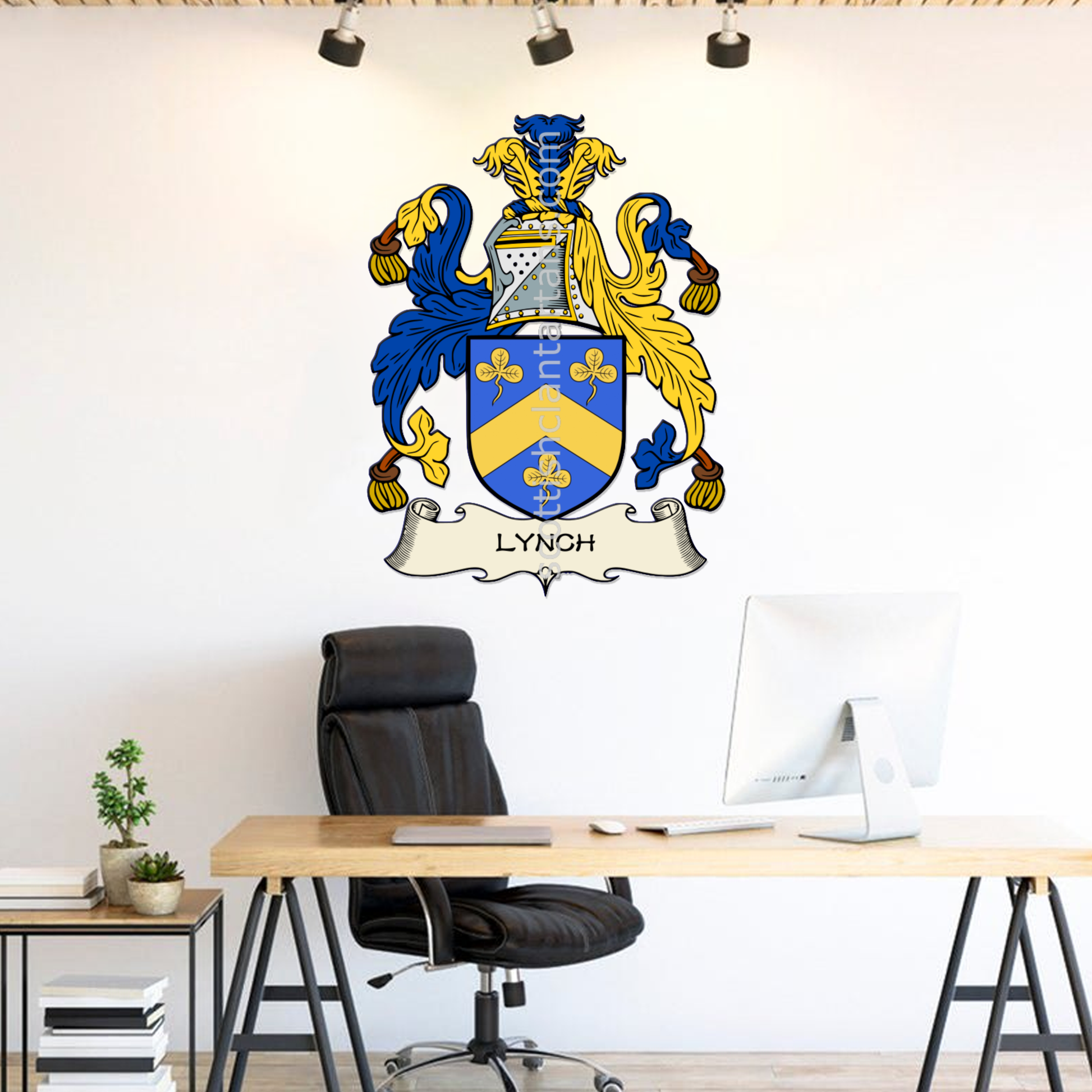 Irish Arms - Lynch | Metal Wall Art
