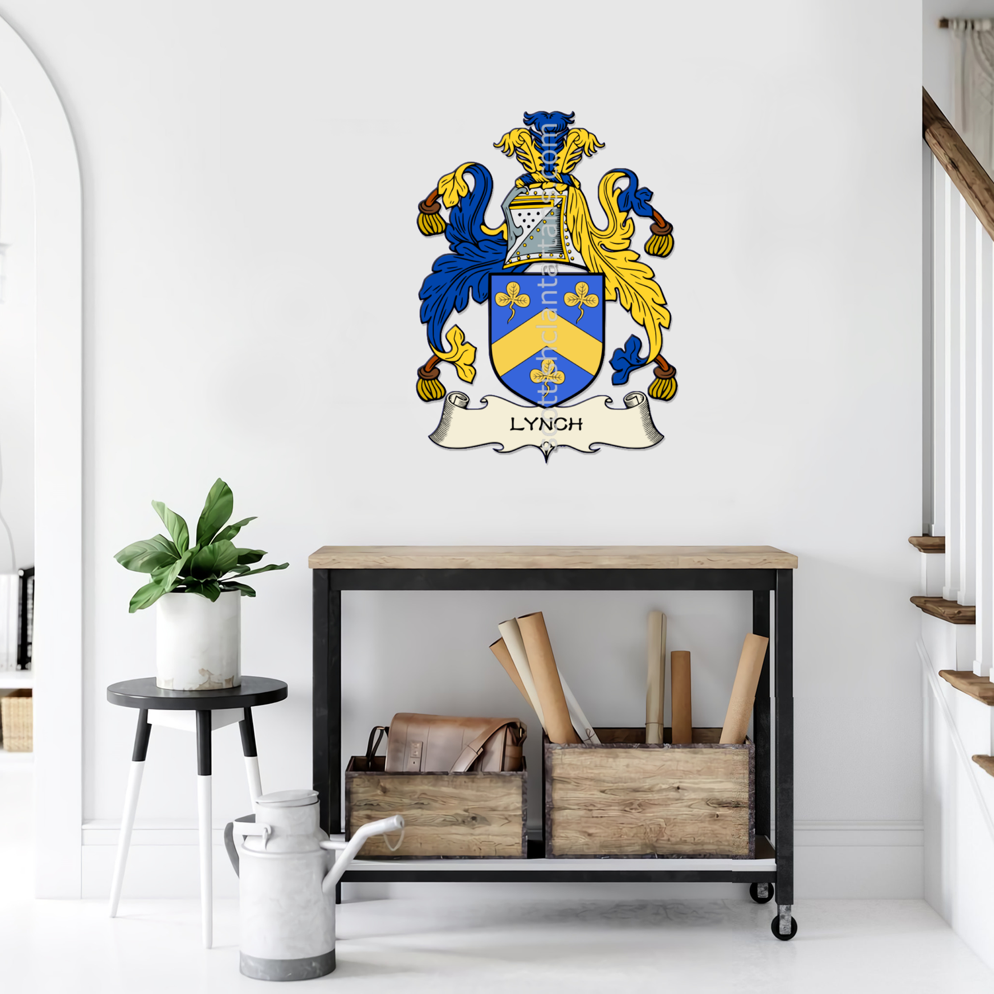 Irish Arms - Lynch | Metal Wall Art
