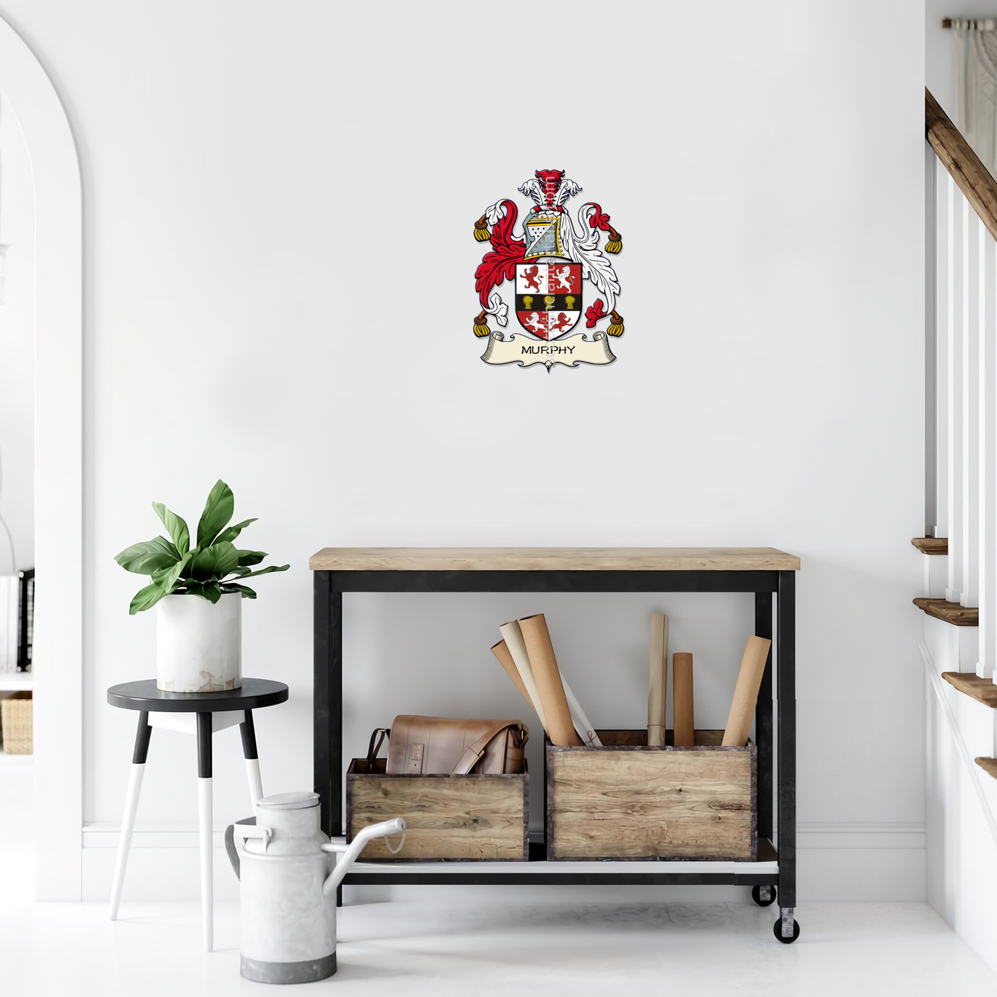 Irish Arms - Murphy | Metal Wall Art