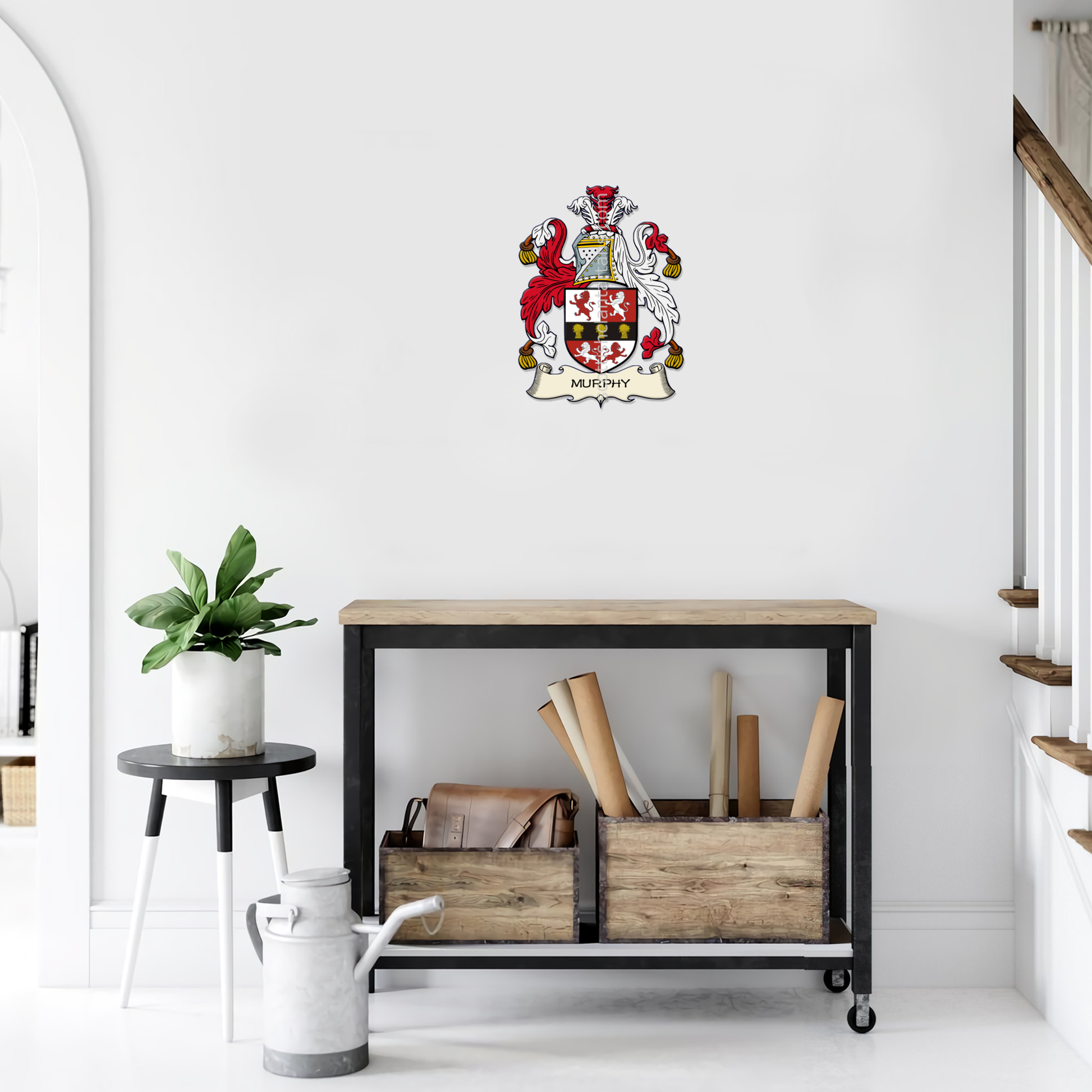 Irish Arms - Murphy | Metal Wall Art