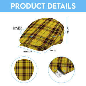 Clan MacLeod Tartan Flat Cap