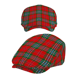 Clan MacLean Tartan Flat Cap