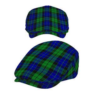 Clan MacKay Tartan Flat Cap