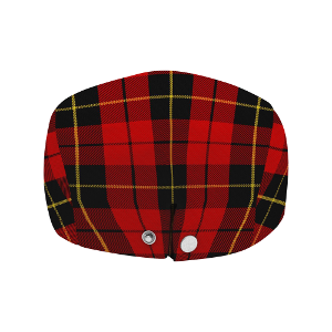 Clan Wallace Tartan Flat Cap