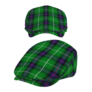 Clan MacDonald Tartan Flat Cap