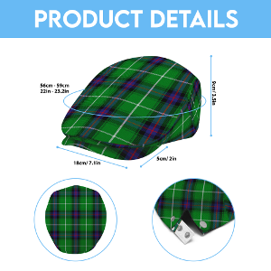 Clan MacDonald Tartan Flat Cap