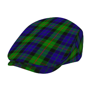 Clan Gunn Tartan Flat Cap