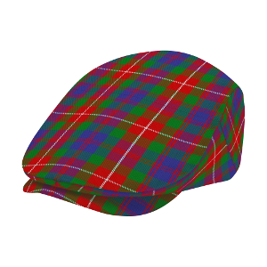 Clan Fraser Tartan Flat Cap