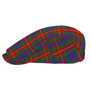 Clan Fraser Tartan Flat Cap