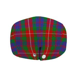 Clan Fraser Tartan Flat Cap