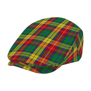 Clan Buchanan Tartan Flat Cap