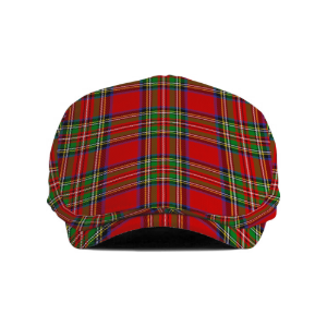 Clan Stewart Tartan Flat Cap