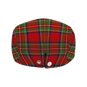 Clan Stewart Tartan Flat Cap