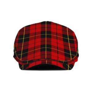 Clan Wallace Tartan Flat Cap