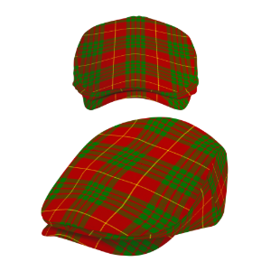 Clan Cameron Tartan Flat Cap