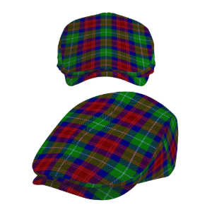 Clan Aiken Tartan Flat Cap