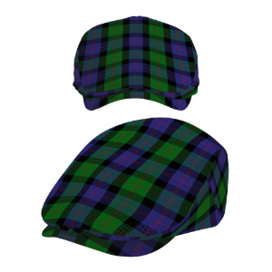 Clan Blair Tartan Flat Cap