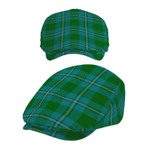 Clan Irving Tartan Flat Cap